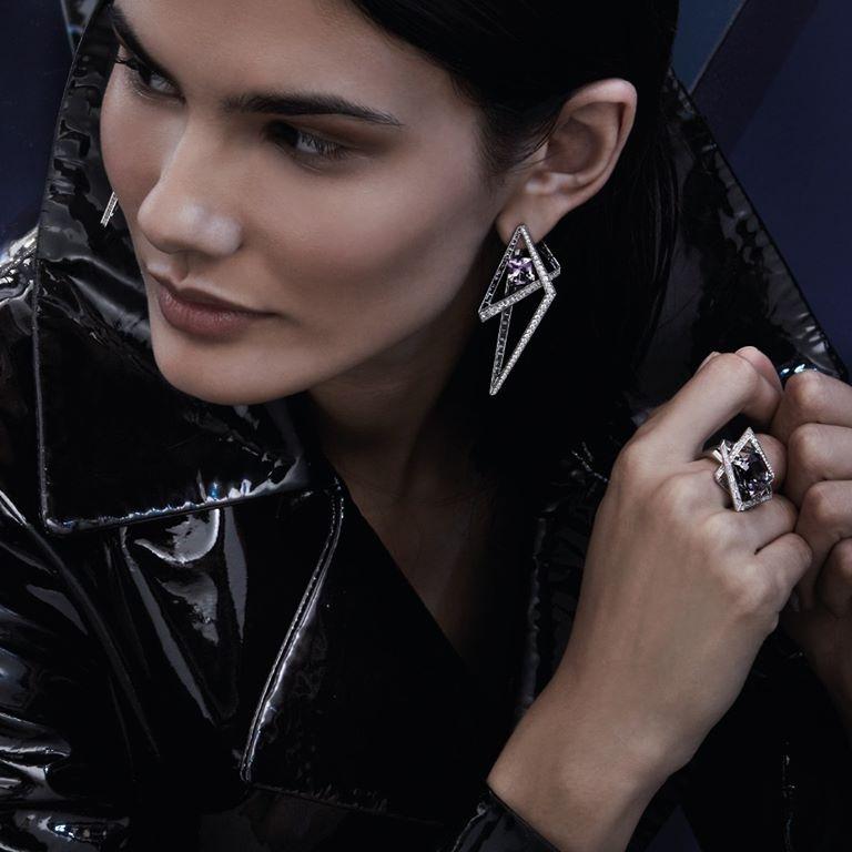 Earrings and ring