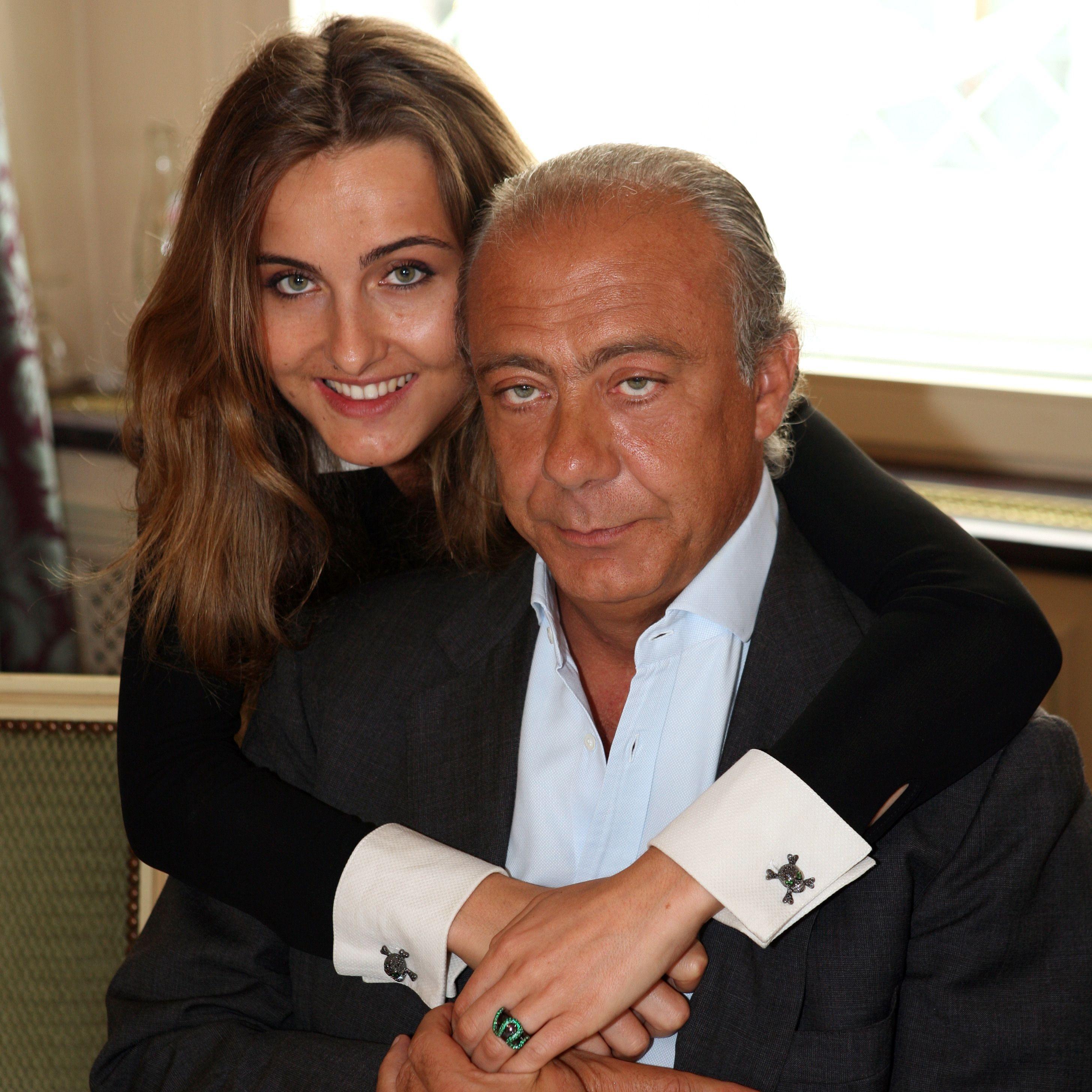 Fawaz Gruosi and daughter Violetta Gruosi