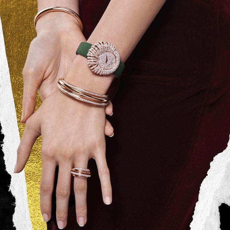Watch, bracelets, ring