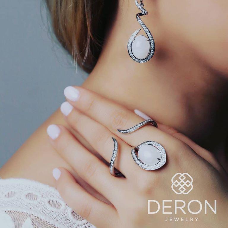 Earrings and ring
