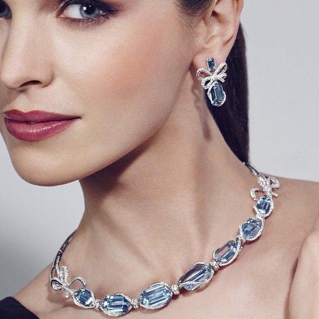 Necklace, Earrings